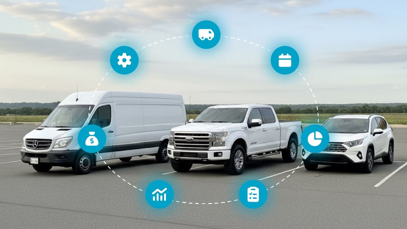 optimizing a fleet of vehicles involves many activities involving processes, data, financials, and performance