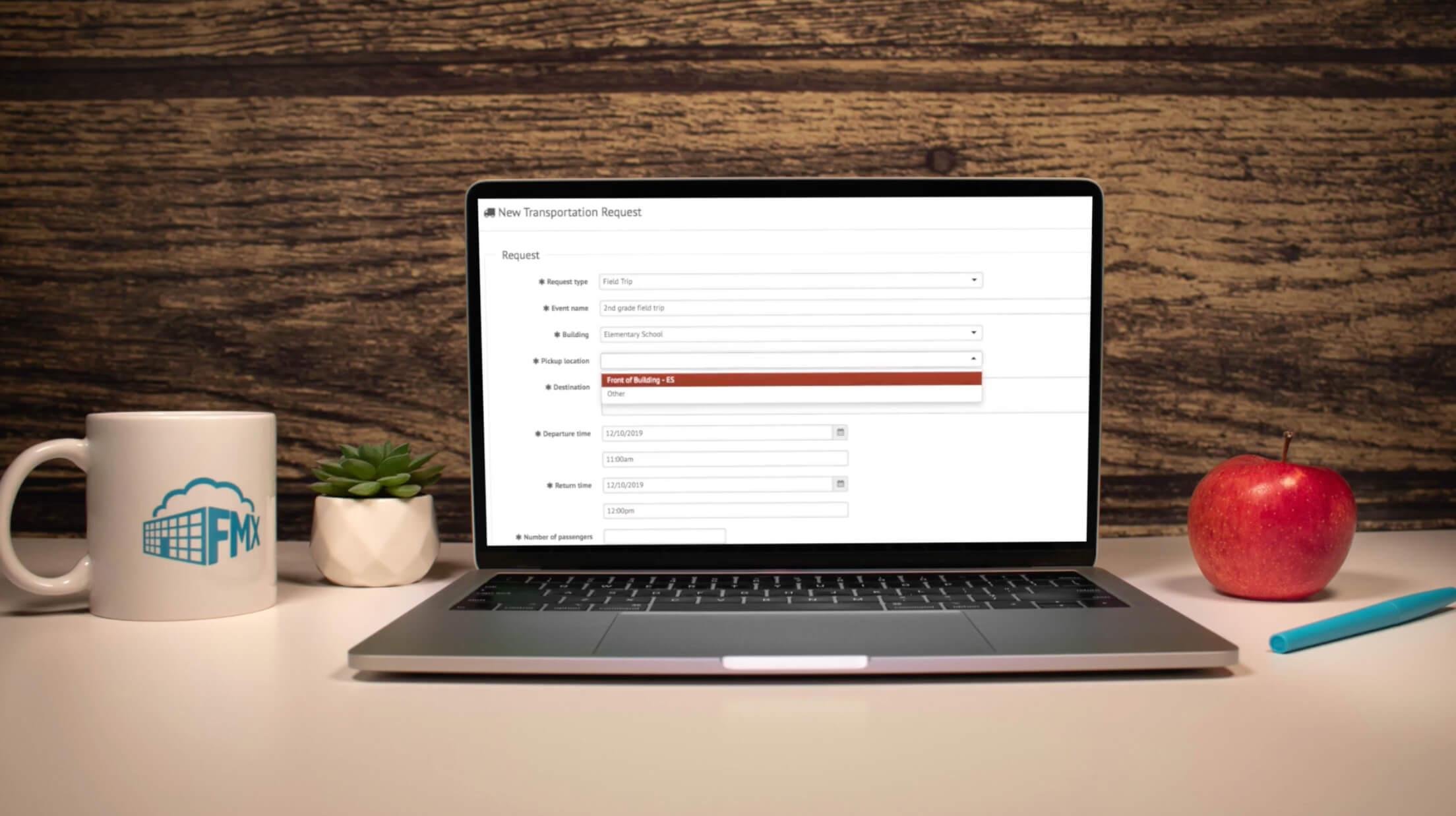 FMX's Transportation Scheduling Feature