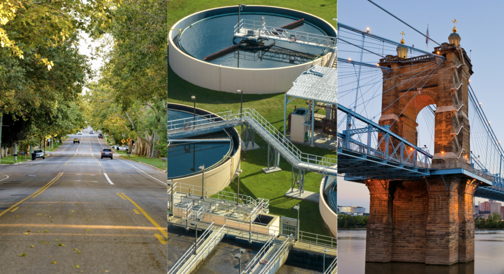 Roads, bridges, and municipal facilities are critical infrastructure assets for governmental bodies.