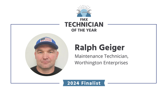 2025 Technician of the Year Finalist Ralph Geiger is pictured here.